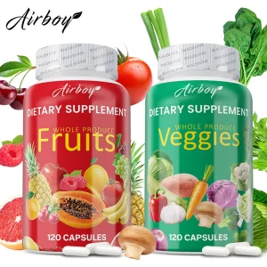 Fruits and Veggies 2 Bottles