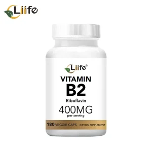 Liife Vitamin B2(Riboflavin) 400mg 180caps